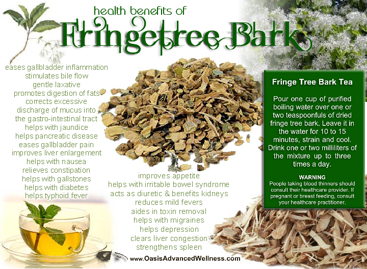 Health Benefits of Fringe Tree Bark