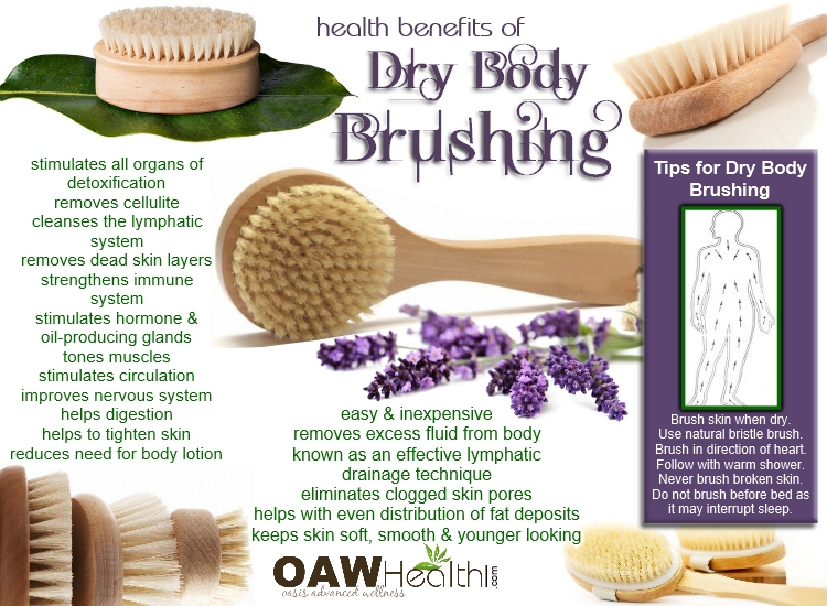 Body brushing clearance benefits