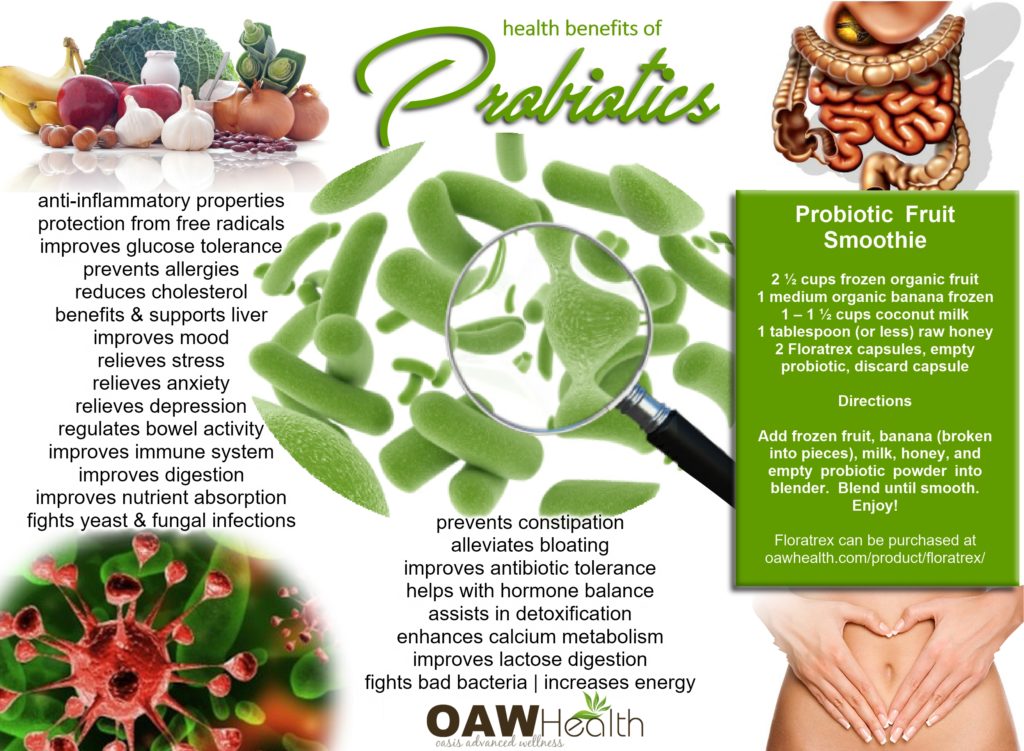 health benefits of probiotics