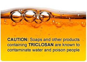 triclosan caution 