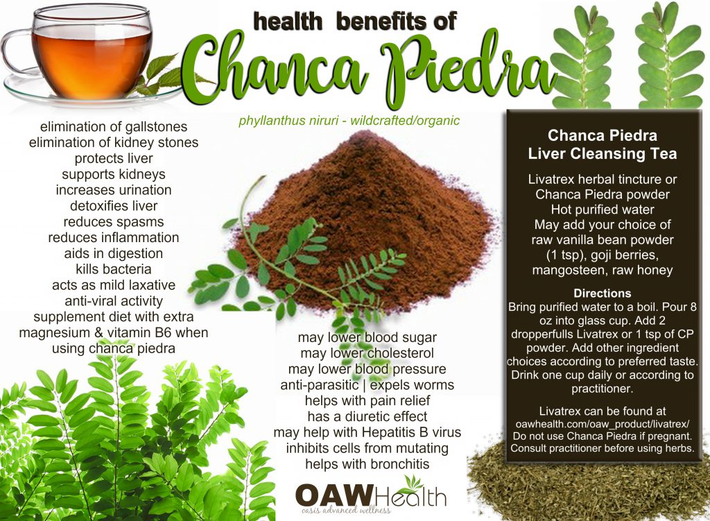 chanca piedra health benefits - 2017