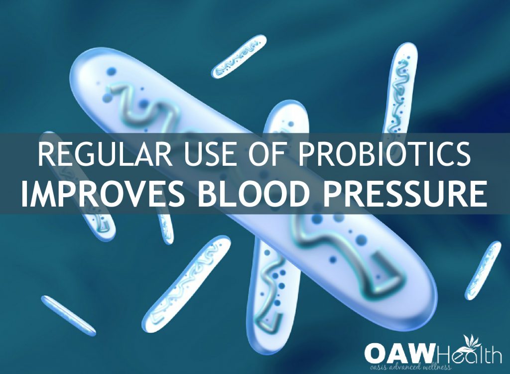 Regular Use of Probiotics Improves Blood Pressure