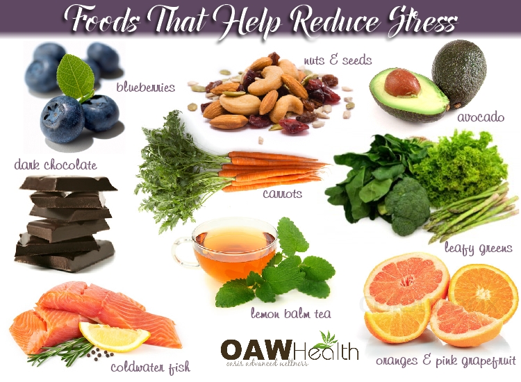 foods that help reduce stress