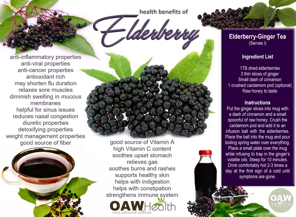 Incredible Health Benefits of Elderberry - OAWHealth