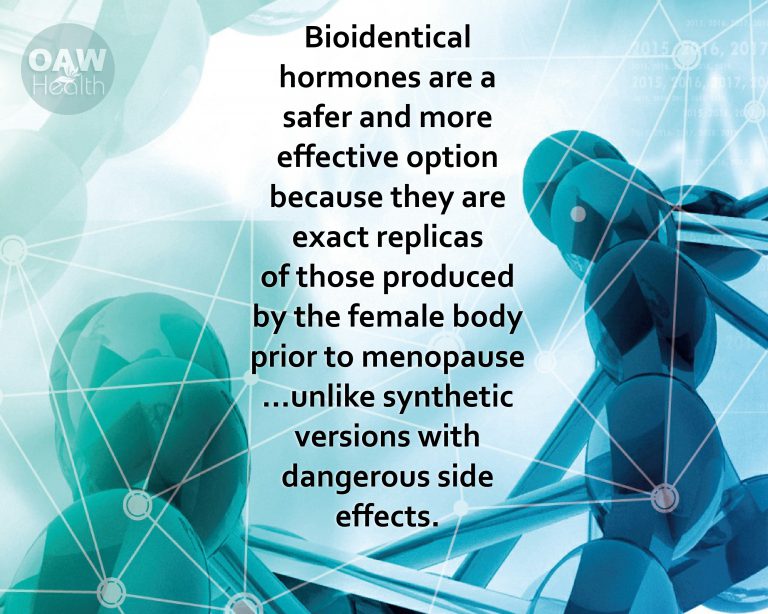 Synthetic Hormone Replacement Therapy Yes or No? OAWHealth