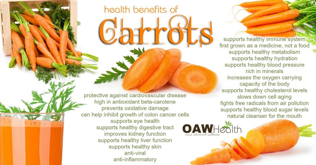 Exciting Health Benefits of Organic Carrots OAWHealth